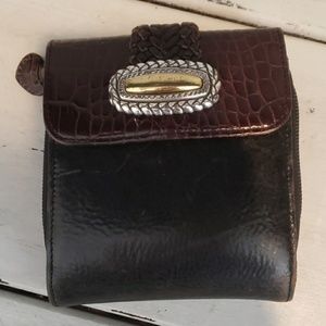 Romag brown & black wallet